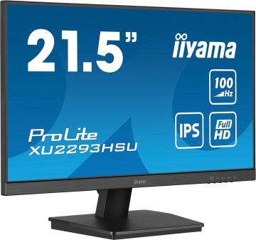 LED monitors IIYAMA XU2293HSU-B6 22 collas IPS 1ms 100HZ HDMI DisplayPort USB