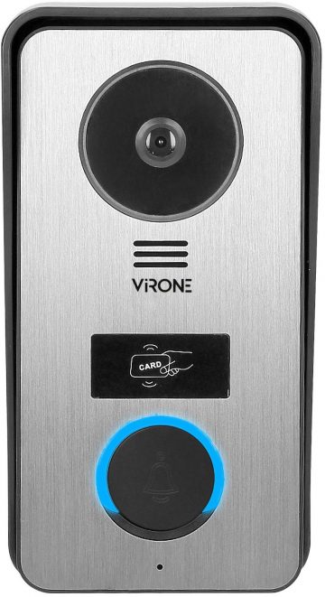 VIRONE VDP-67 FullHD VIDEODOMOFONS, RFID lasītājs, TUYA