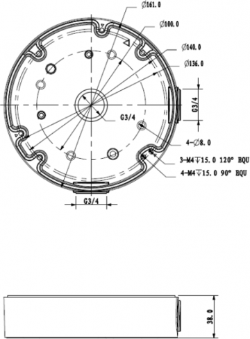 DAHUA ADAPTERIS PFA138