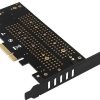 Axagon PCEM2-DC PCI-E x4 kuni M.2 NVMe jahutusega adapter