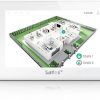 SATEL INT-TSH2R-W 7" puutetundliku ekraaniga klaviatuur valge