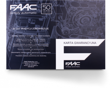 Alfa komplekts - FAAC 414 8 m gariem divviru vārtiem