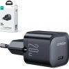 Joyroom mini sienas lādētājs JR-TCF02 20W PD 3.0 QC 3.0 1x USB-C melns