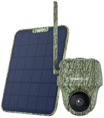 Reolink GO sērijas G450 IP kamera un saules bateriju panelis 2