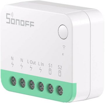 SONOFF Smart Wi-Fi 1 kanāla slēdzis MINIR4M Matter