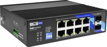 BCS BASIC PoE slēdzis BCS-B-ISP08G-2SFP BCS BASIC PoE slēdzis BCS-B-ISP08G-2SFP