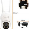Уличная IP-камера Orllo TZ5 Tuya с разрешением 5 Мп и 4G SIM