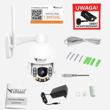 Āra GSM kamera ar SIM karti Orllo Z7 PRO + fotogalvaniskais panelis SM6030 Pro