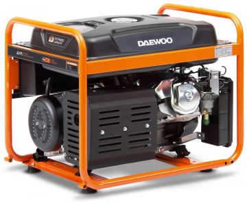 DAEWOO ĢENERATORS GDA 6500E 5,5kW + 2x ĢENERATORU EĻĻĻA SAE 10W-30 DWO 600