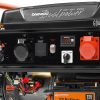 DAEWOO ĢENERATORS GDA 7500DPE-3 6,5kW + 2x ENERATORU NAFTAS SAE 10W-30 DWO 600