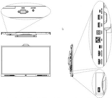 Интерактивный монитор DAHUA LPH98-MC470-P