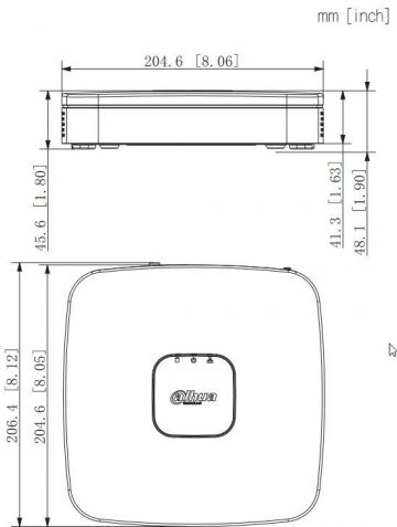 IP-регистратор DAHUA NVR2104-I2