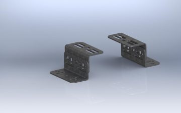 Universāla bāze bīdāmajām piedziņām/ 4 leņķa kronšteinu komplekts ASM150