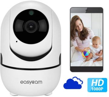 EasyCam iekštelpu WiFi PTZ kamera Tuya 4MP EC-4WD6IR-C