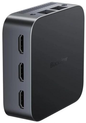 Mini dators Blackview MP80 N97 16GB 1TB-SSD W11Pro melns