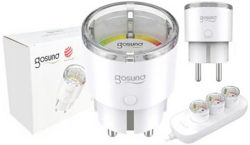 GOSUND EP2 CONTROLLED SOCKET WiFi ANDROID iOS TUYA Wattmetrs