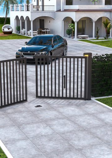 FAAC komplekts S2500I 5 m divviru vārtiņiem (krāsošanai)