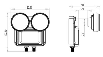 INVERTO MONOBLOKU TWIN BLACK PRO PĀRVEIDOTĀJS