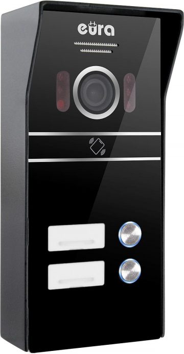 EURA VDP-80C5 2-семейный WIDEOFN, белый