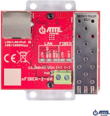 ATTE xFIBER-2-60 Gigabit Ethernet multivides pārveidotājs