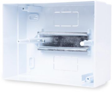 Накладной распределительный шкаф на 6 модулей Adelid RM-NT-06T