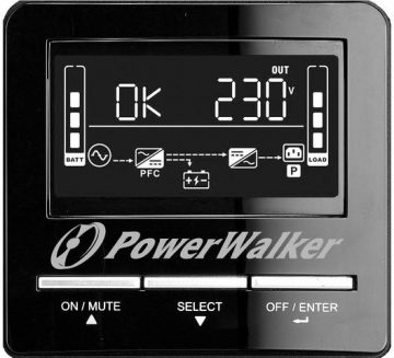 UPS avārijas elektroapgāde PowerWalker VI 3000 CW
