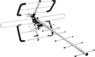 DVB-T/T2 antena Spacetronik EOS L Combo Black (pasīvā)