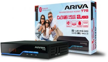 DVB-T2 uztvērējs Ferguson Ariva T75 H.265 HEVC