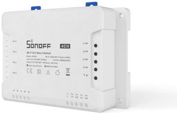 SONOFF 4 kanālu kontrolieris 10A WiFi 4CHR3