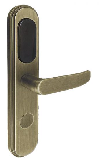 EURA ELH-20B9 / Латунная ручка со считывателем RFID-карт. Считыватель RFID-карт из латуни EURA ELH-20B9 / Латунная ручка со считывателем RFID-карт. Считыватель RFID-карт из латуни