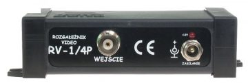 ВИДЕОРАЗВЕТВИТЕЛЬ RV-1/4P АКТИВНЫЙ ВИДЕОРАЗВЕТВИТЕЛЬ RV-1/4P АКТИВНЫЙ