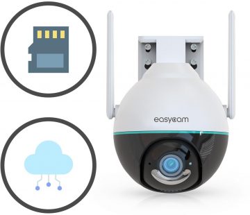 Уличная WiFi-камера EasyCam Tuya 3MP 4x дальномер IP EC-3PT4L