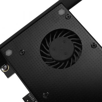 Axagon PCEM2-DC PCI-E x4 kuni M.2 NVMe jahutusega adapter
