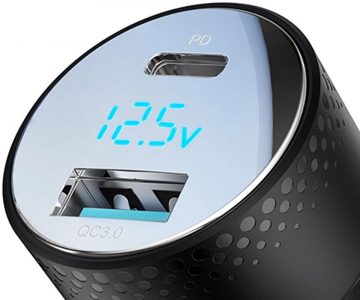 Автомобильное зарядное устройство Joyroom JR-CCD01 53 Вт 3,0 А PD 3.0 QC 3.0 1x USB-A 1x USB-C Автомобильное зарядное устройство Joyroom JR-CCD01 53 Вт 3,0 А PD 3.0 QC 3.0 1x USB-A 1x USB-C