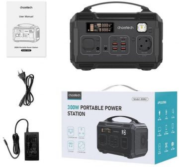 Портативная электростанция Choetech 281 Вт·ч 300 Вт BS002-V2