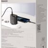 Baseus kompaktiškas greitas įkroviklis CCXJ-E01 30W 2x USB-A 1x USB-C PD 3.0 QC 3.0 BLACK