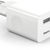 Быстрое зарядное устройство Baseus CCALL-BX02 24 Вт 1x USB-A QC 3.0