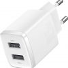 Baseus kompaktais lādētājs CCXJ010202 10,5W 2x USB-A BALTS