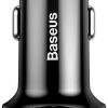 Автомобильное зарядное устройство Baseus Magic CCMLC20C-01 45 Вт 6 А 1x USB-A 1x USB-C QC 3.0