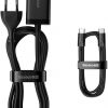 Настольное зарядное устройство Baseus GaN 3 Pro CCGP040101 65 Вт 2x USB-A 2x USB-C PD 3.0 QC 4.0