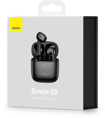 Baseus Bowie E8 TWS FREE HEADSET NGTW050201 ENC BT 5.0 BLACK Baseus Bowie E8 TWS FREE HEADSET NGTW050201 ENC BT 5.0 BLACK