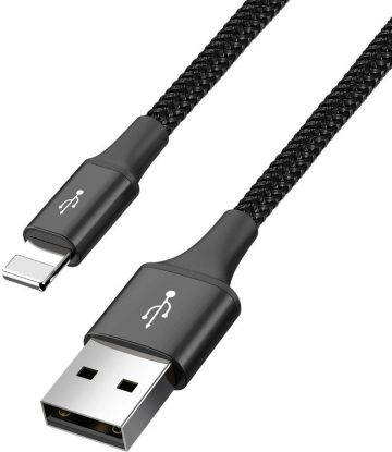 4in1 USB-A / valgustus iPhone 2x USB-C mikro-USB kaabel Baseus Cafule CA1T4-B01 1,2m 3,5A IN COVER