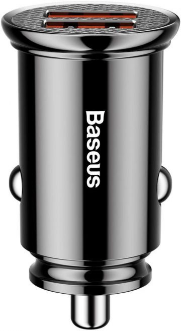 Автомобильное зарядное устройство Baseus Circular CCALL-YD01 30 Вт 5 А 2x USB-A QC 3.0