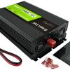 Green Cell strāvas invertors LCD 12V/230V 2000W/4000W tīrs sinusoidāls