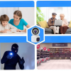 EasyCam IP PTZ kamera iekštelpām duālā WiFi Tuya 4MP (2MP + 2MP) EC-4PT2DL-FL