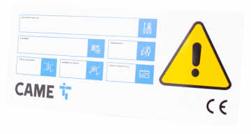 Комплект CAME BX STRONG Magnetic ATOMO для раздвижных ворот весом 800 кг