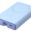 Joyroom Powerbank JR-PBM01 10000mAh 20W 1x USB-C 2x Lightning blue + kabelis