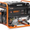 DAEWOO GENERATOR GDA 6500 5.5kW + 2x GENERATOR OIL SAE 10W-30 DWO 600