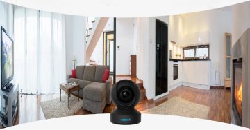 Reolink E sērijas E330 melnā Wi-Fi 4MPx IP kamera