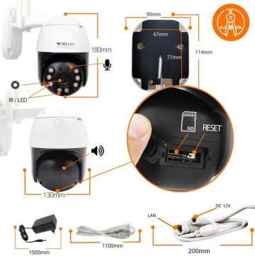 Orllo Z20 4K IP kamera